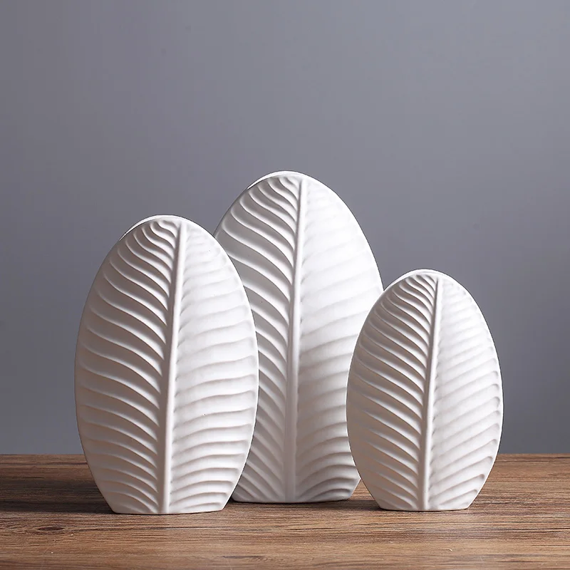 Простая ваза в скандинавском стиле статуэтки для украшения дома гостиной