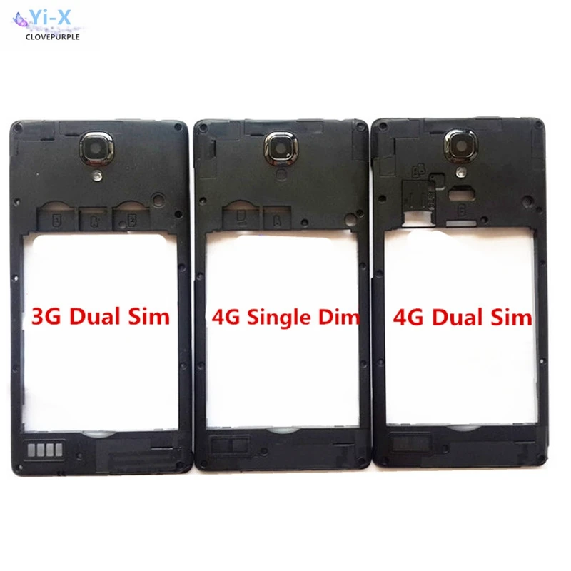 Средний передний корпус рамка для Xiaomi Redmi Note 3G Dual 4G одиночный двойной Sim средняя