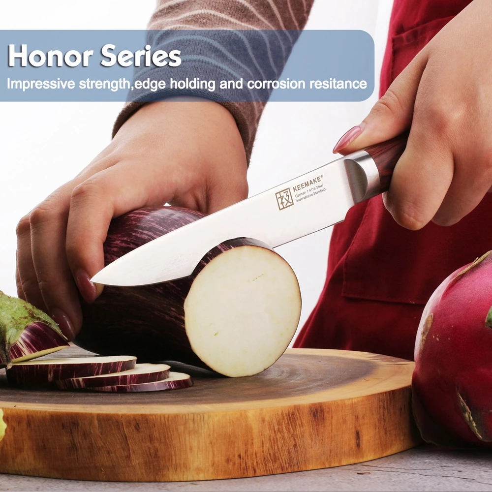 Универсальный поварской нож KEEMAKE 5 дюймов кухонные инструменты из немецкой
