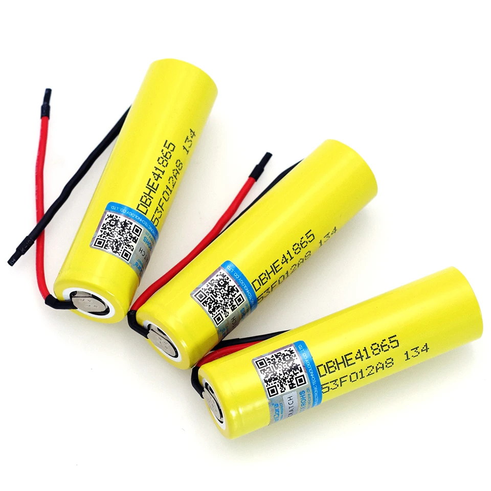 3 шт. .. Литий ионный аккумулятор VariCore HE4 2500 мАч 18650 в 20 А|Перезаряжаемые батареи| |