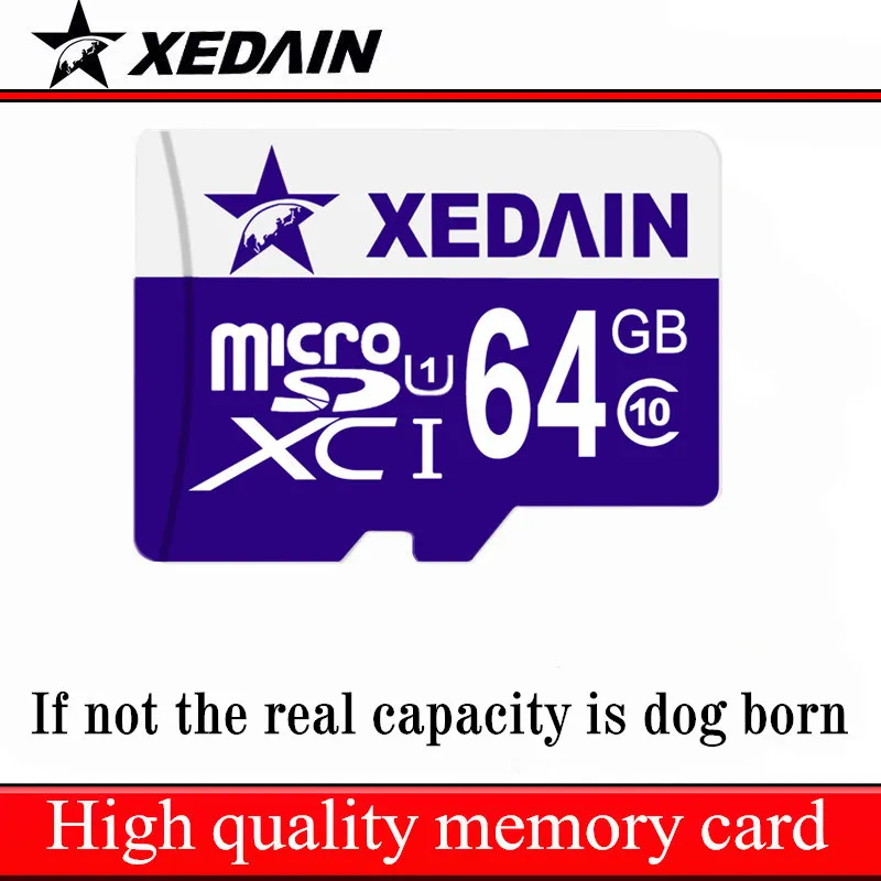 XEDAIN 16 Гб оперативной памяти 32 встроенной 64 ГБ класс 10 32G Class10 Tf карта Micro SD карты mini