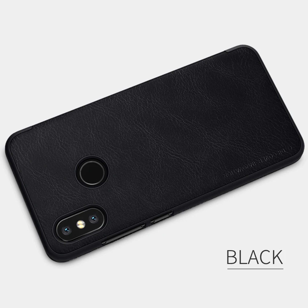 Для Xiaomi Mi 8 чехол Nillkin Qin Series из искусственной кожи с откидной крышкой чехол для Xiaomi Mi 8 крышка
