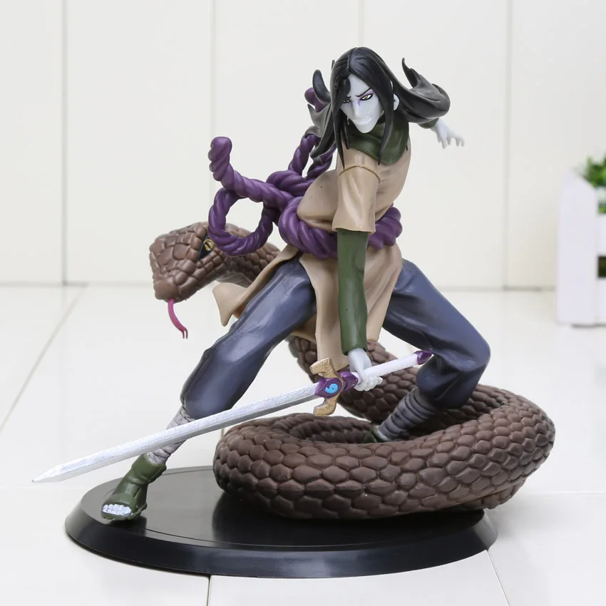 Змея пластиковая фигурка героя Наруто Orochimaru Наруто Учиха Обито XTRA фигурка ПВХ Коллекционная модель игрушки Brinquedos украшения игрушки