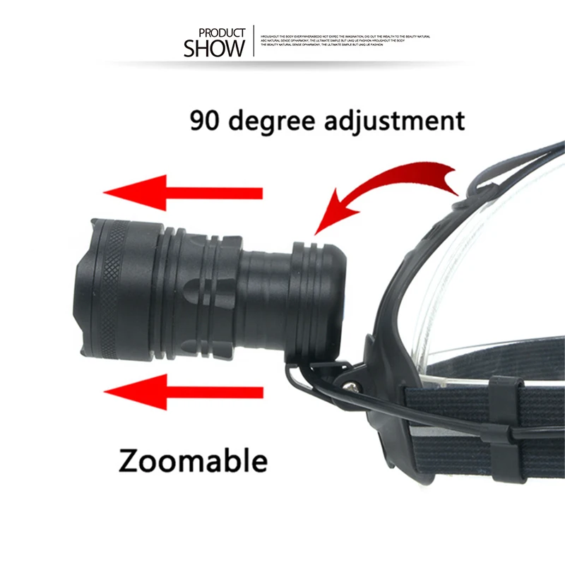 Z40 2808 XHP70.2 светодиодный 32 Вт с высоким зумом головной светильник светодиодный налобный фонарь 42920lm мощная головная вспышка лампа головной светильник фонарь подарочная коробка