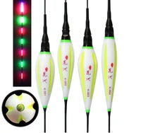 double tail led night fishing float with groove on its body stable and sensitive with low noise powerful fishing tools