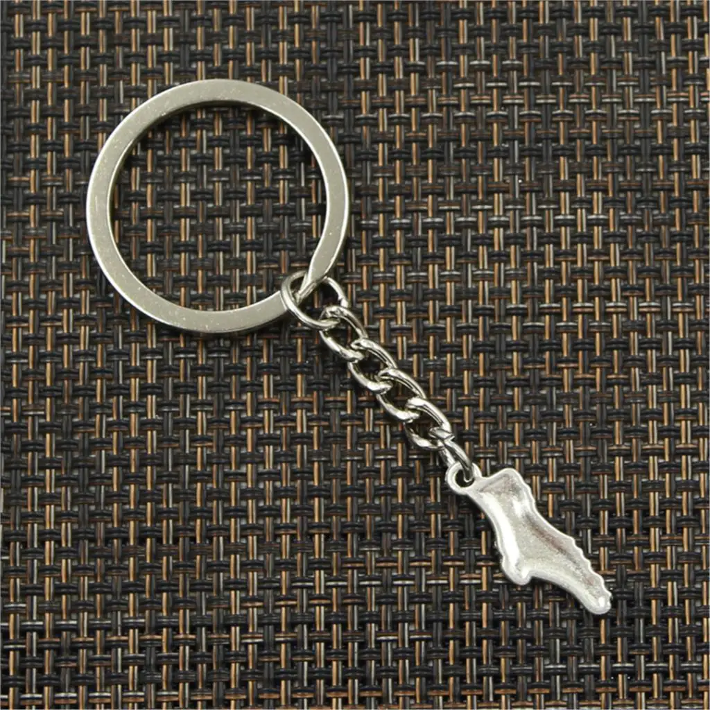 Новая мода для мужчин 30 мм брелок DIY металлический держатель цепь винтажная