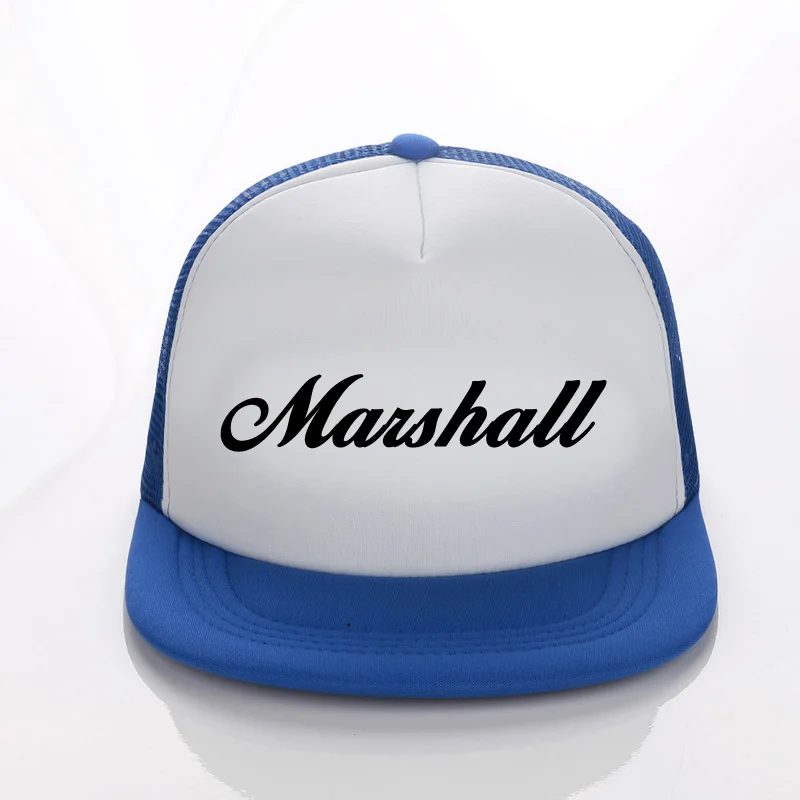 Royal SNAPBACK DongKing модная бейсбольная кепка Marshall, бейсболки, регулируемые кепки дальнобойщика, Кепка в стиле рок, хип-хоп, Кепка унисекс, Кепка Дальнобойщика - Цвет: Royal SNAPBACK