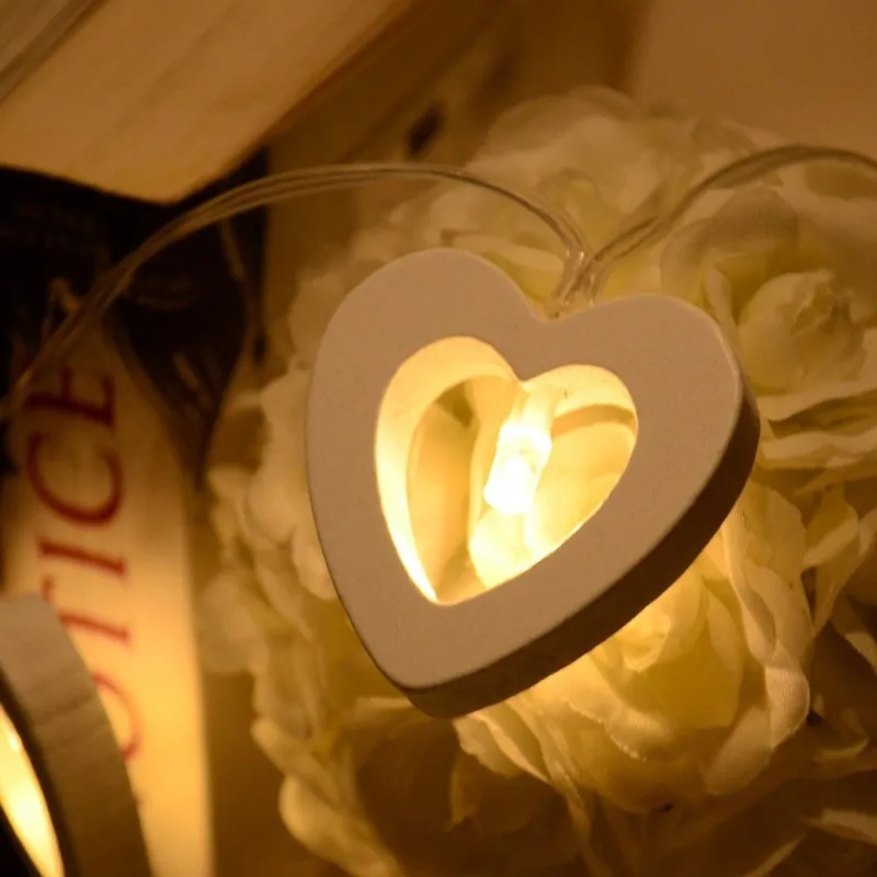 Гирлянда в форме сердца 10 светодиодов|light for|light for christmaslights fairy |