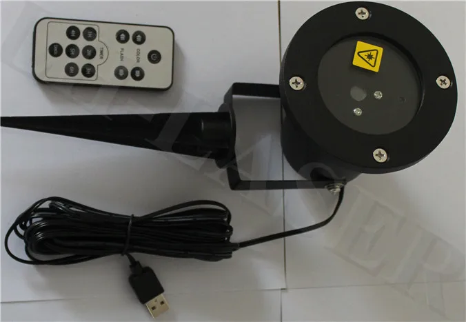 Зеленый пейзаж звездное небо уличный лазерный проектор показ водонепроницаемый