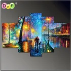 Алмазная вышивка сделай сам, живопись, прямые продажи, наборы для рукоделия, 3d квадратная алмазная живопись, вышивка крестиком, мозаика, красочный пейзаж