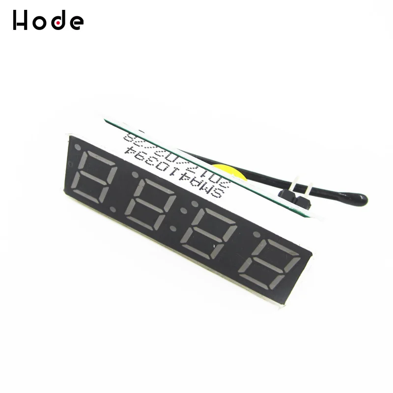 Цифровые Автомобильные светодиодные электронные часы DS3231 время температура