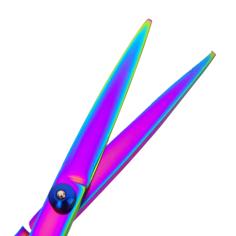 Красочные ножницы для стрижки волос машинки набор инструментов красоты домашних