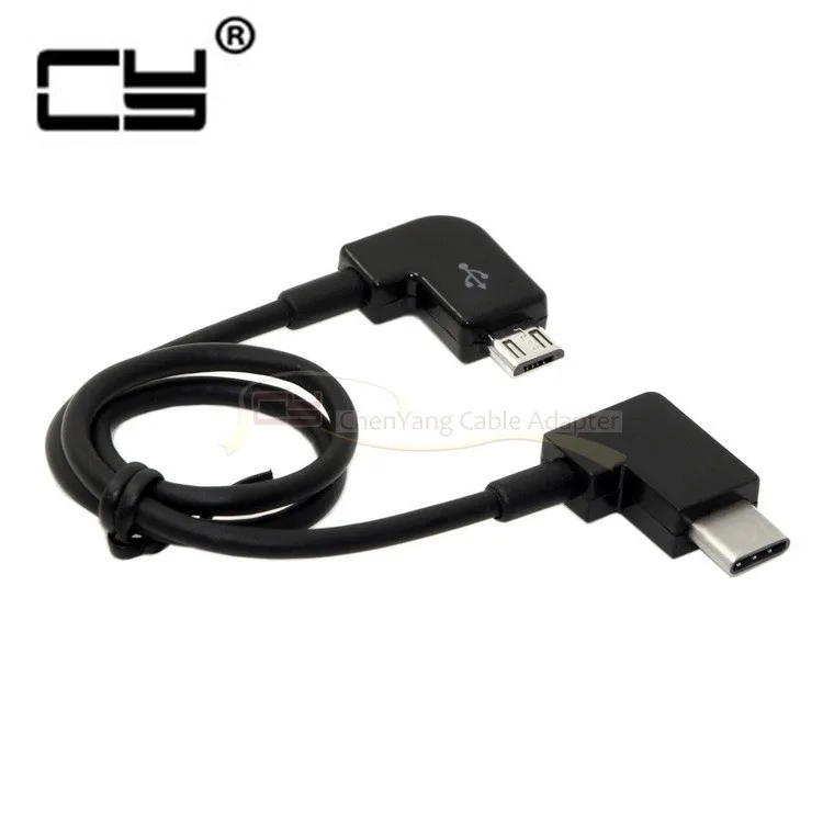 

New 30cm 1ft Remote Controller Data Cable Type-C to Micro USB for DJI Mavic Pro Platinum Mavic Pro RC Accessories