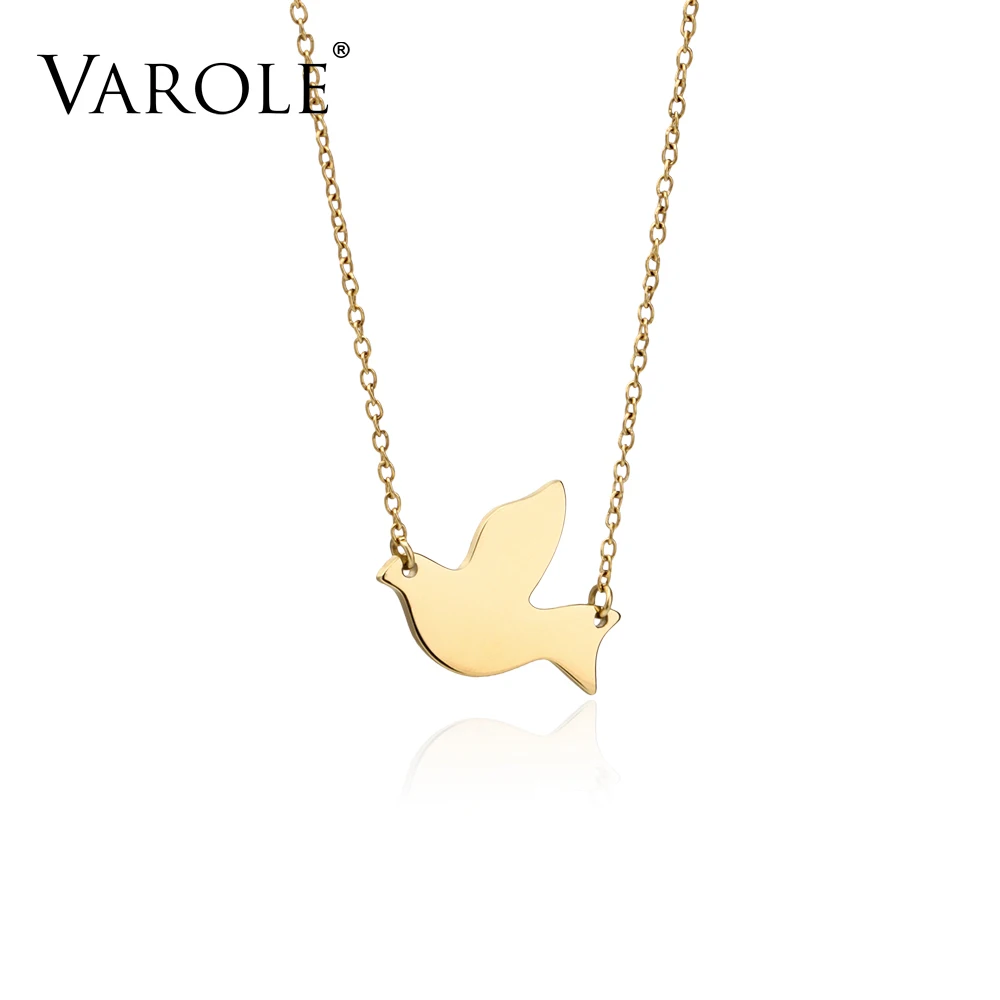 Женское Ожерелье-чокер VAROLE из нержавеющей стали золотого цвета 16 дюймов |