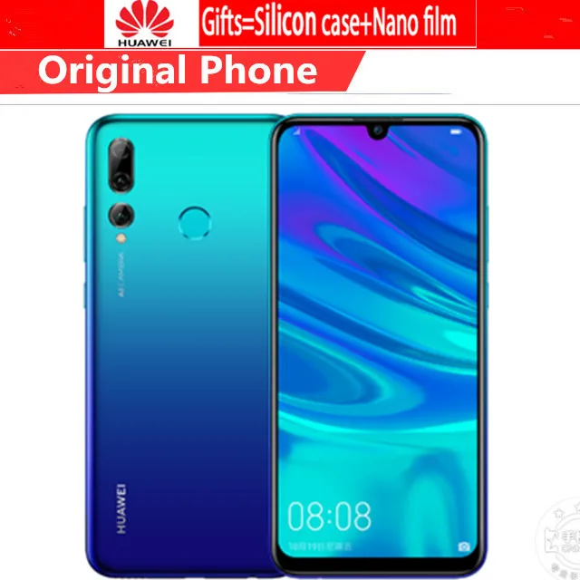 DHL Быстрая HuaWei Enjoy 9 S сотовый телефон Kirin 710 Android 9,0 6,2" ips 2340X1080 4 Гб оперативная память 128 Встроенная 24.0MP отпечатков пальцев
