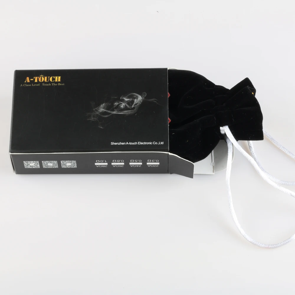 Оригинальный A touch Pulesi Nov Безвинтовой RDA ремонтный резервуар с 810 ПЭИ дрип тип для