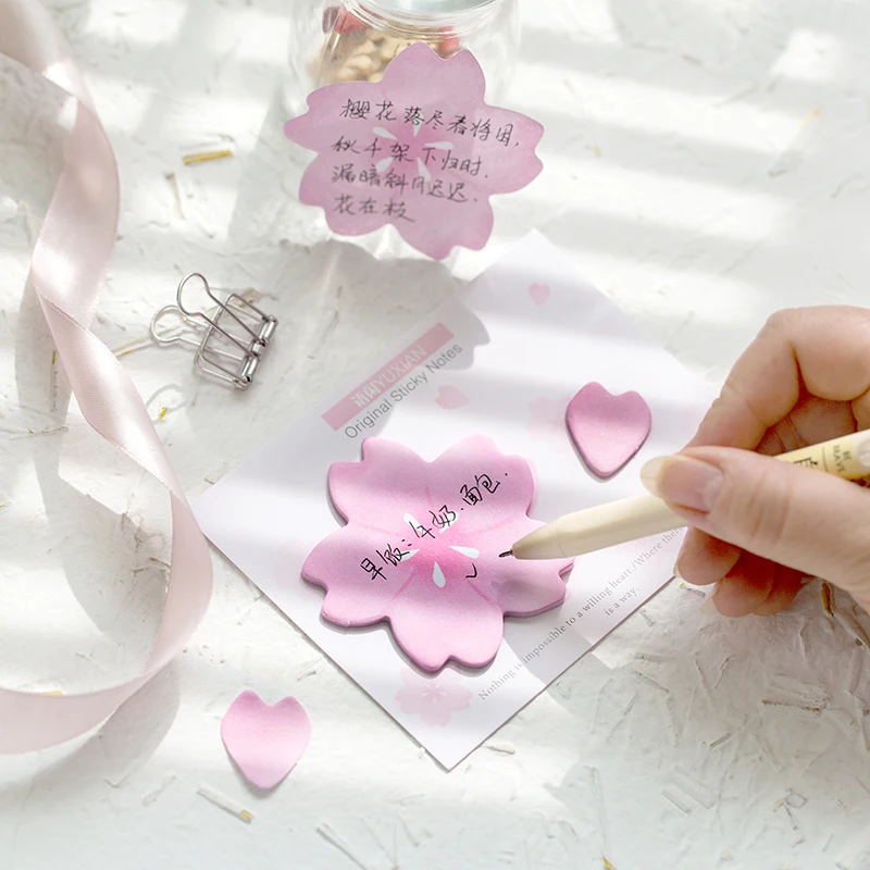 1 Набор из блакнота для бумаги заметок на клейкой основе теплое солнце серии