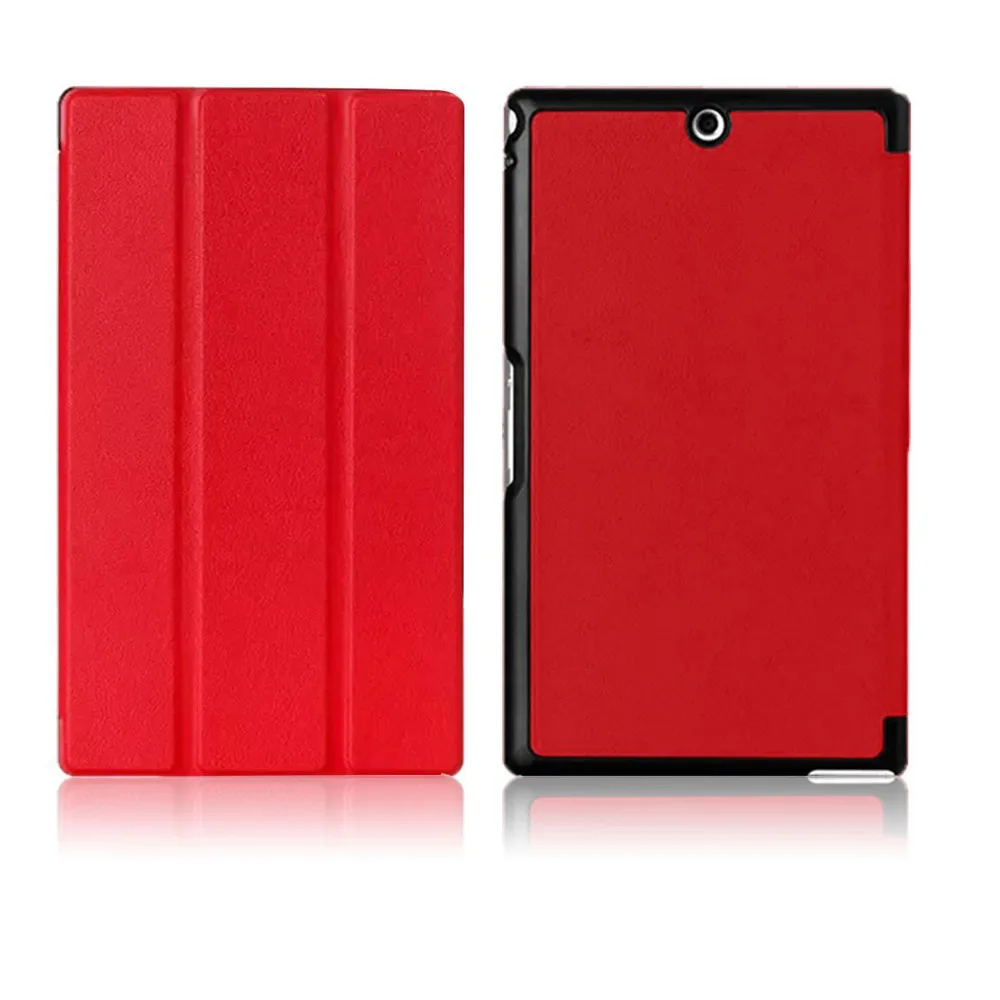 Тонкий уютно Смарт чехол для Sony Xperia Z3 Планшеты компактный сверхтонкий Подставка