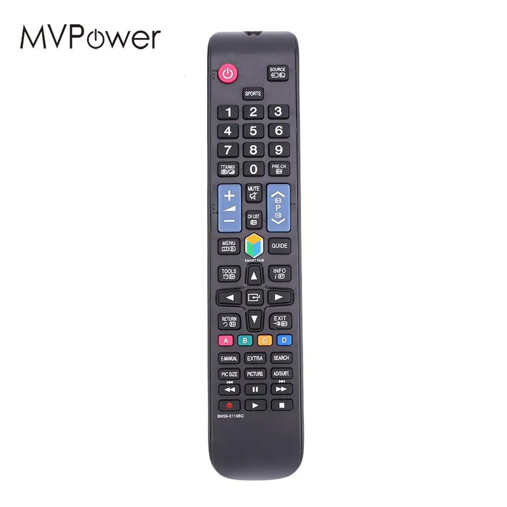 Черный пульт дистанционного управления MVpower для телефона модель BN5901198Q замена ABS RC