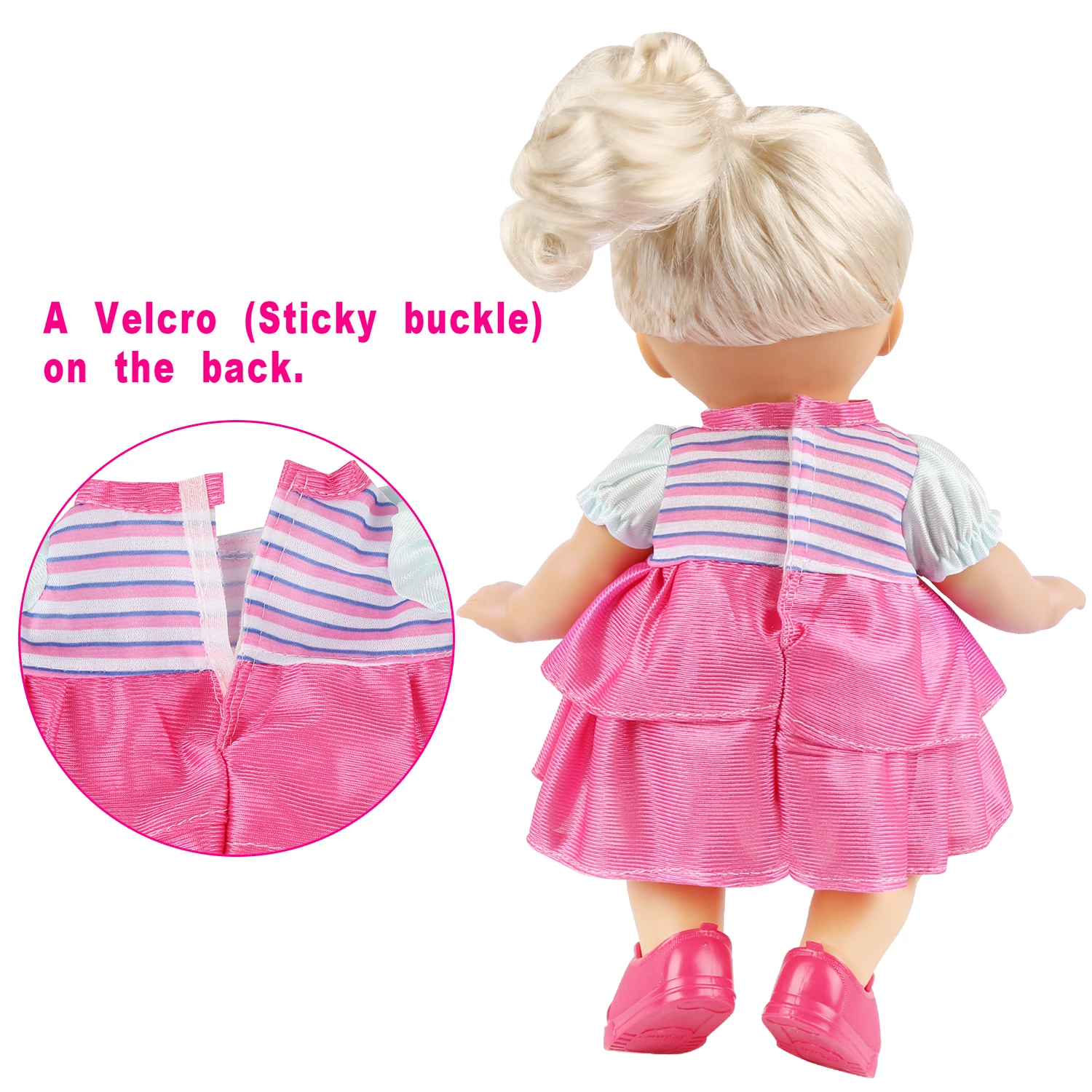 6 шт. платье для кукол девочек цветные юбки ручной работы наряды реалистичные