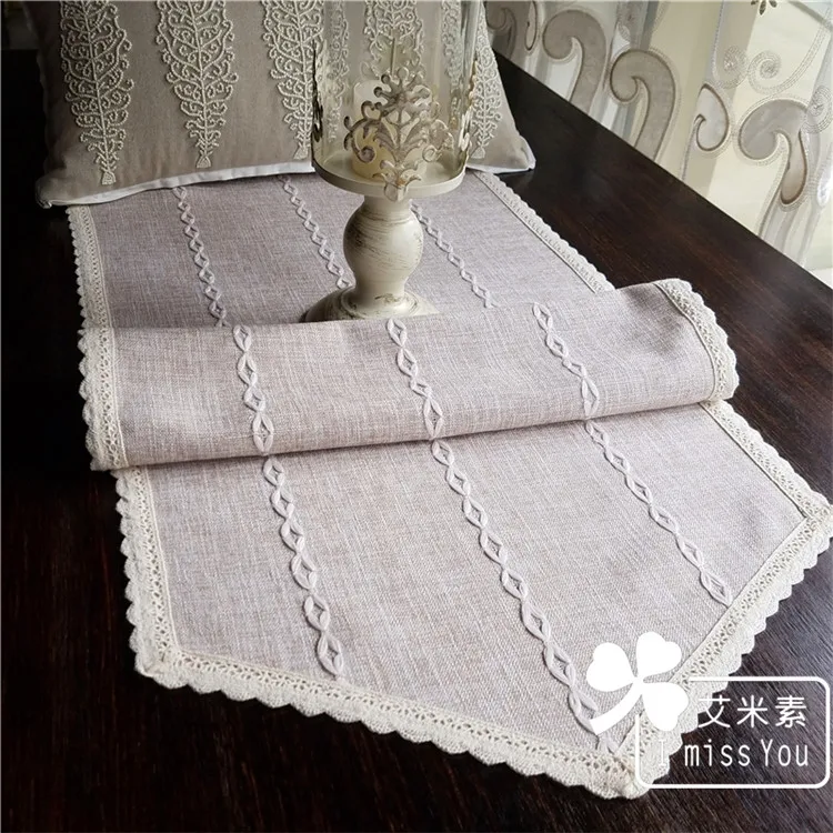 Банкетный домашний декор Настольная дорожка вечерние скатерти zakka постельное