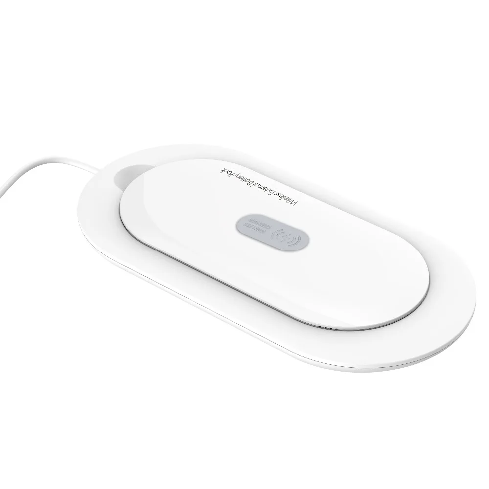 LDNIO PW1003 5000 мАч Беспроводной Зарядное устройство USB литий-полимерный тонкий Powerbank с выходным портом для Xiaomi iPhone мобильного телефона
