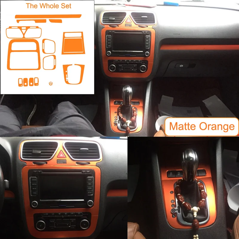 SUNFADA 3D 4D 5D виниловые наклейки из углеродного волокна для VW Volkswagen Scirocco 2009-2016 на