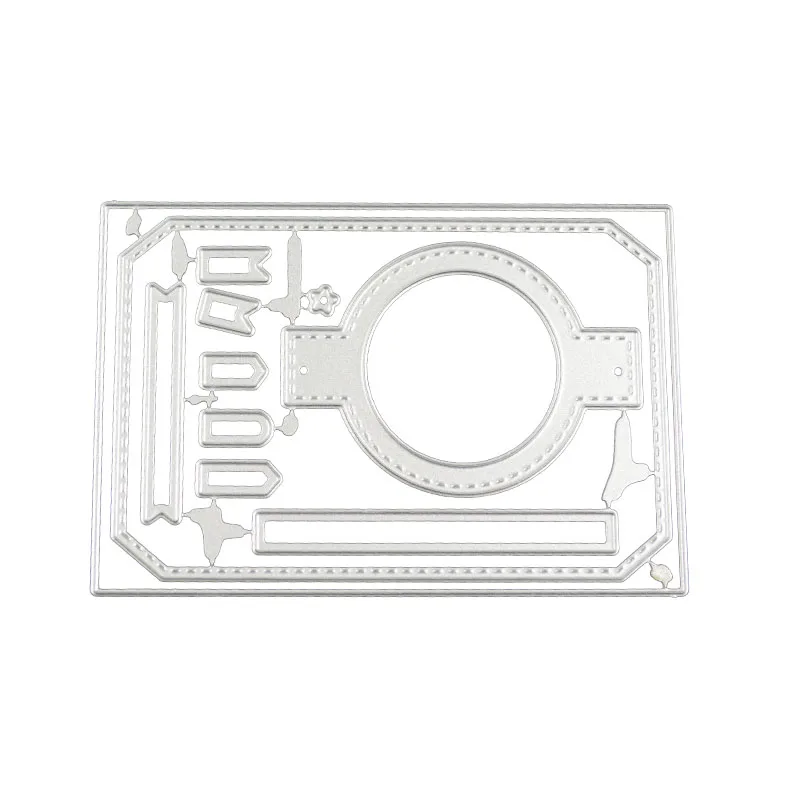 Теги баннер для вечеринки травления металлическая пресс форма Углеродистая