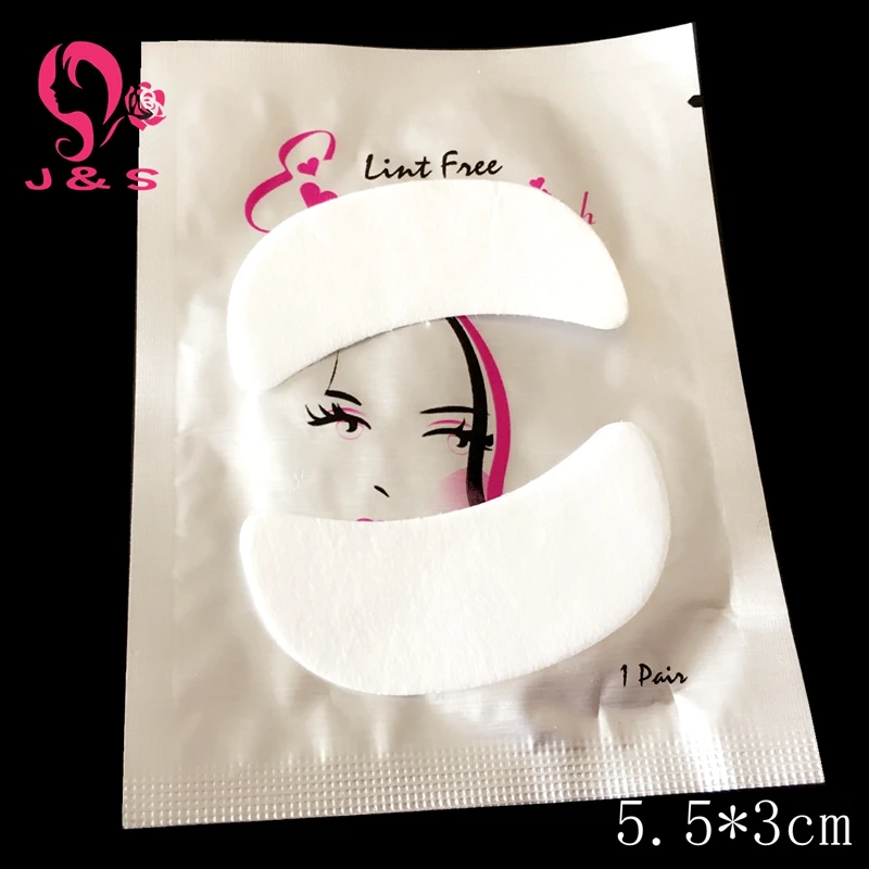 50 pairs set Under eye pads Lint Free Eye Gel patches for eyelash extension | Красота и здоровье