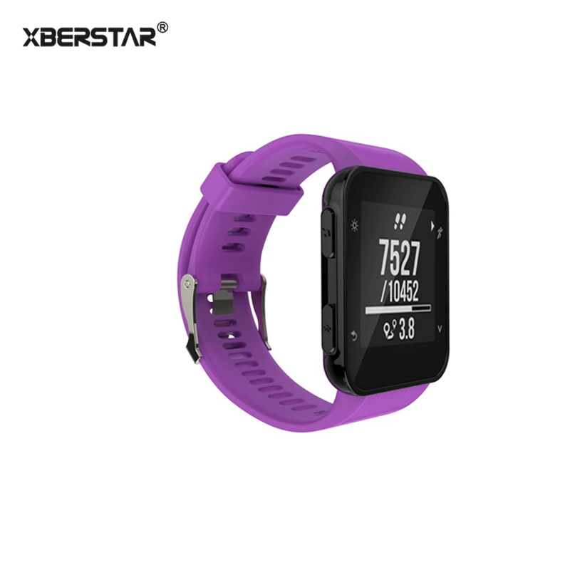 Сменный ремешок для наручных часов Garmin Forerunner 35 спортивный силиконовый GPS