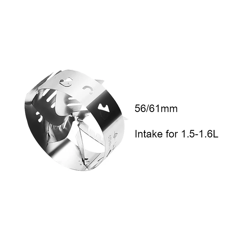 

56-61 MM Mechanical Turbocharger Fuel Saver Intake Modified Accelerator NEW Car-Styling Fit For 1.6-1.5L Intake Displacement