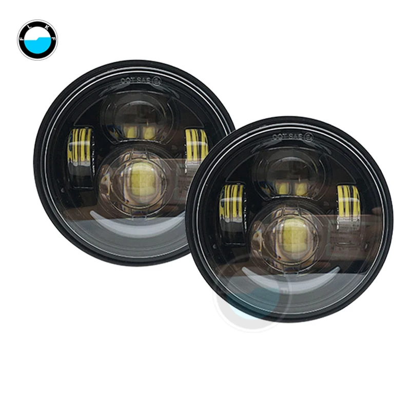 2 шт. 5 дюймовые светодиодные фары для Dyna Fat Bob FXDF|drl led|drl leddrl headlight |