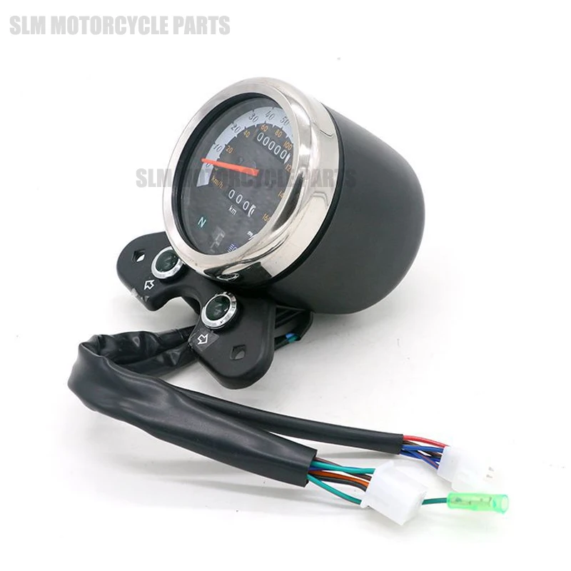 Цифровой спидометр для мотоцикла панель датчика давления масла светодиодный