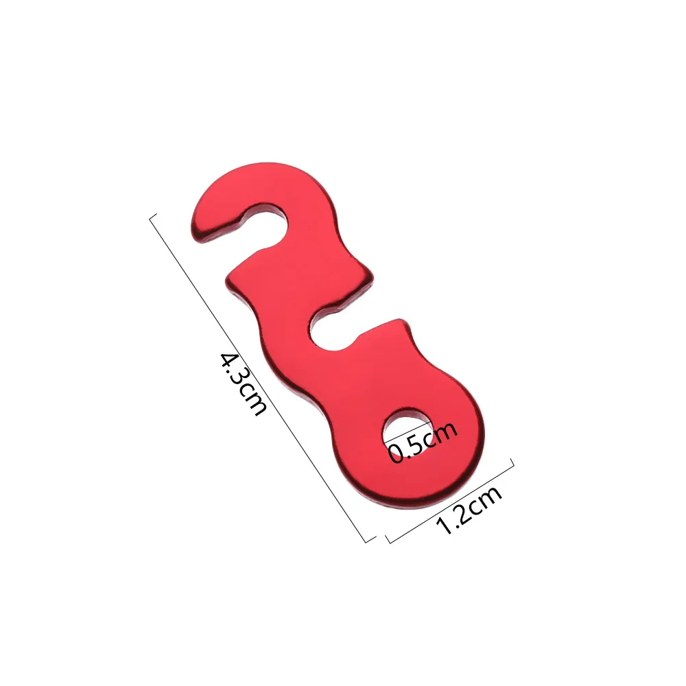 2 шт. быстрое завязывание узлов палатка застежка ветряного троса стоппер для анти