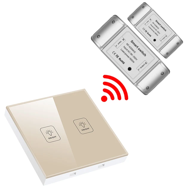 Беспроводной Touch Smart наклейка для выключателя света общий дом модификации Diy