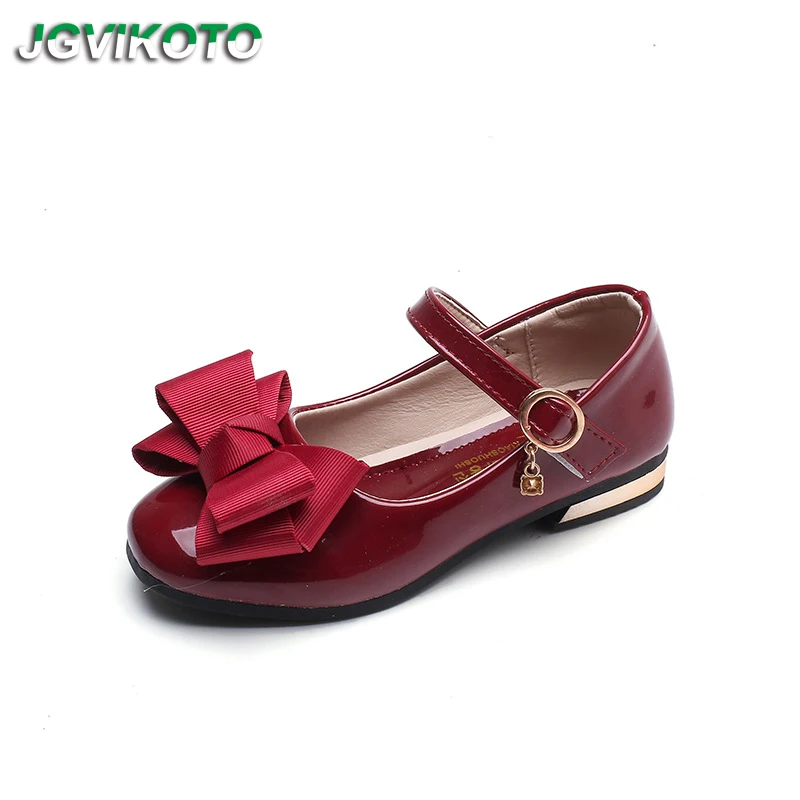 JGVIKOTO/обувь из лакированной кожи для девочек детская Свадебная обувь принцессы