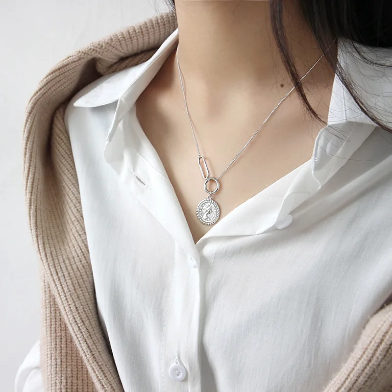 Женское ретро ожерелье с портретом и кулонами Flyleaf INS винтажное ювелирное изделие