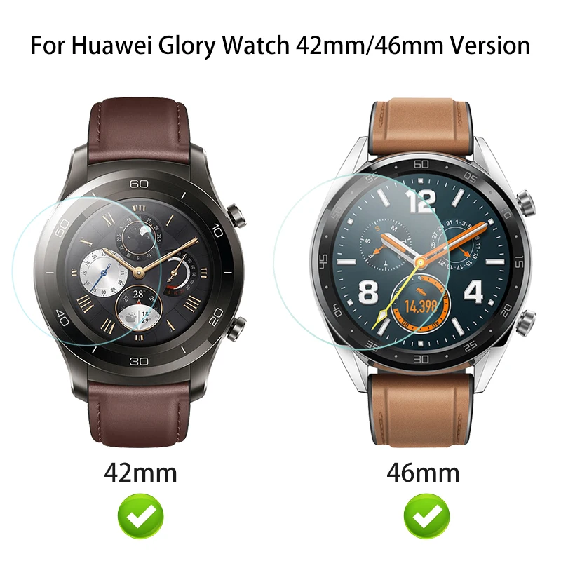 2 шт. пленка из закаленного стекла для huawei watch gt glass для huawei watch 2/2pro honor watch dream/watch magic 9H закаленное стекло