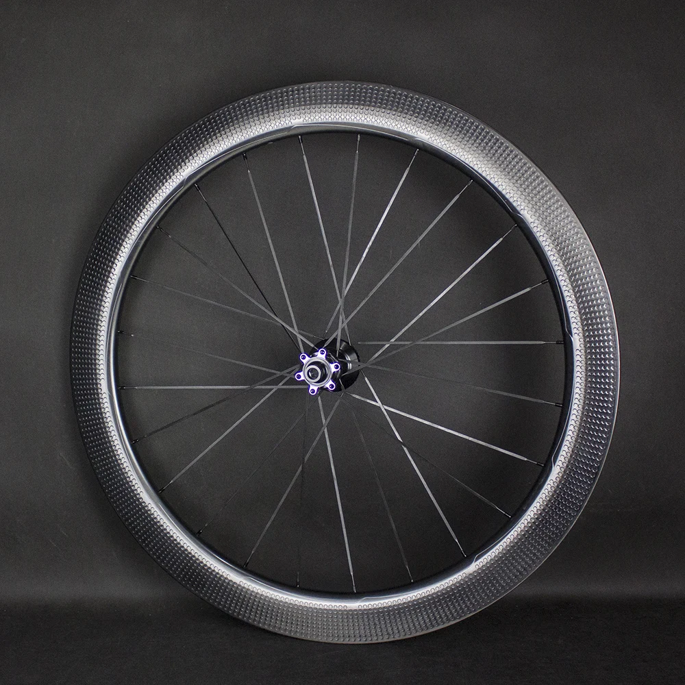 Ожерелье углеродно-дорожных велосипедов-колесные комплекты с полным затуханием