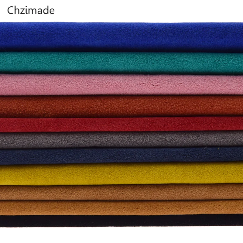 Chzimad A4 A3 замша искусственная кожа ткань рулон синтетическая для сумки банты DIY