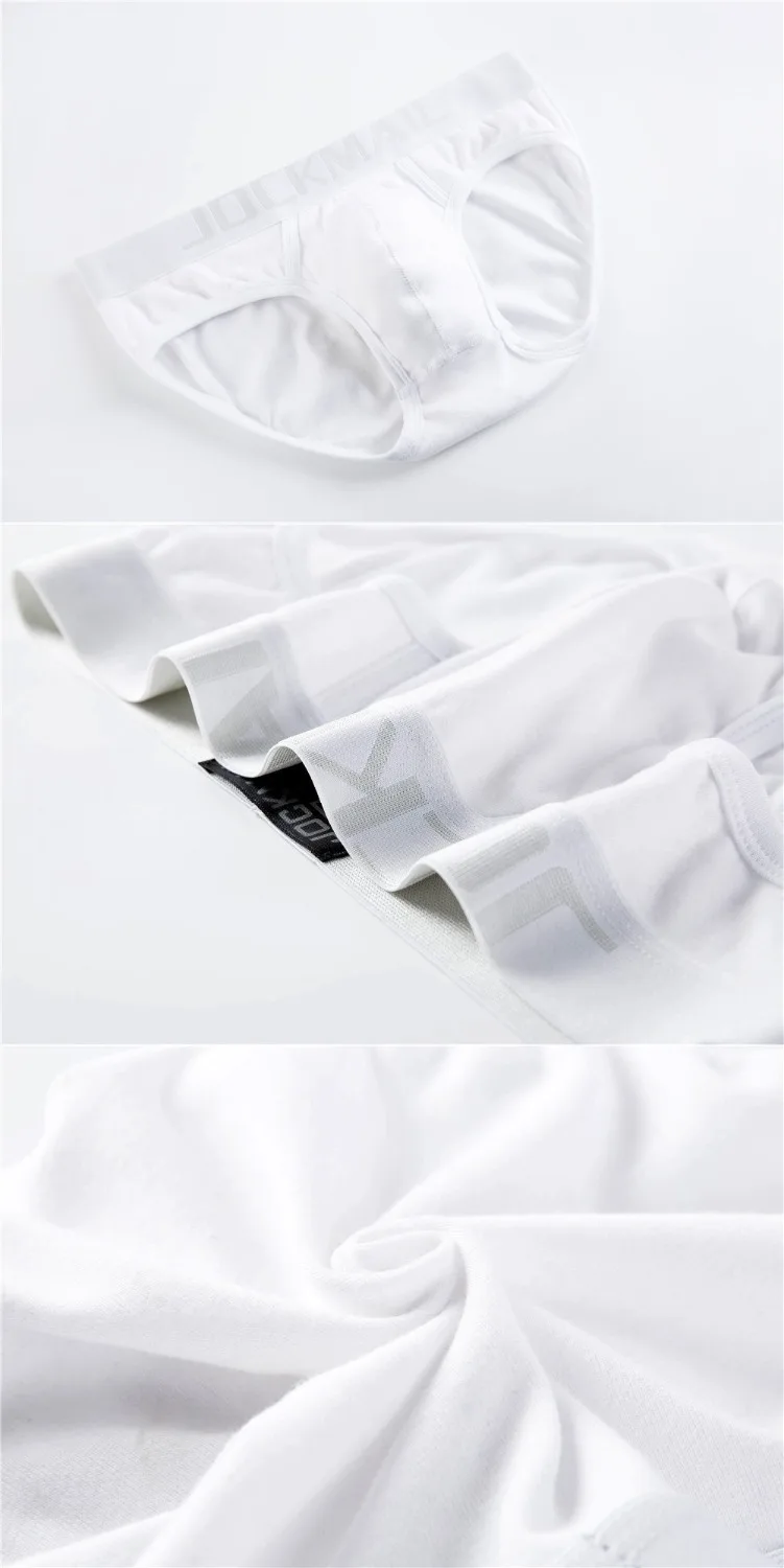 Мужское нижнее белье JOCKMAIL сексуальные хлопковые трусы-бикини для геев мужские