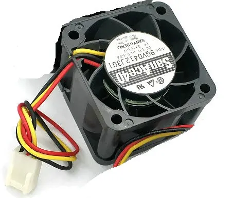c Sanyo 4 см 4028 12v 0.6a 9GV0412J301 40x40x28 мм 3 провода Вентилятор охлаждения - Цвет лезвия: c