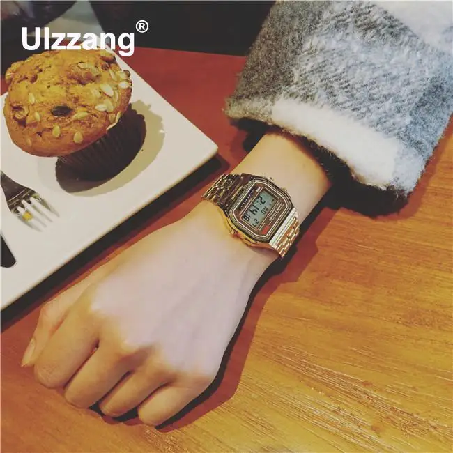 Горячая продажа Золотые Серебряные Водонепроницаемые полностью из нержавеющей