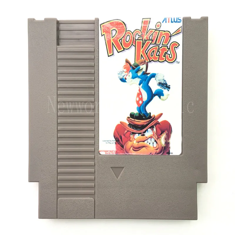 Rockin Kats видео игровая карта картридж для 72 контактного 8 битного игрового