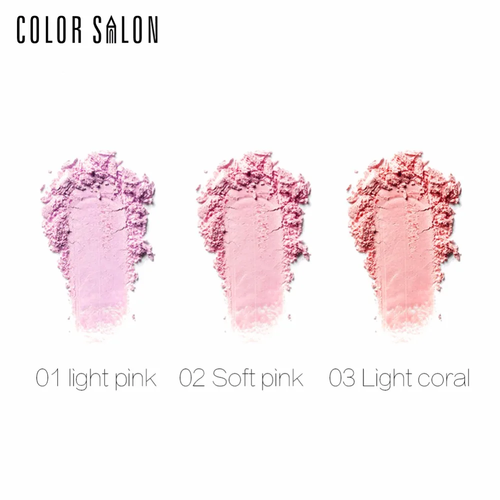 Цветная палитра румян для салонов шелковистая лица и бровей стойкая