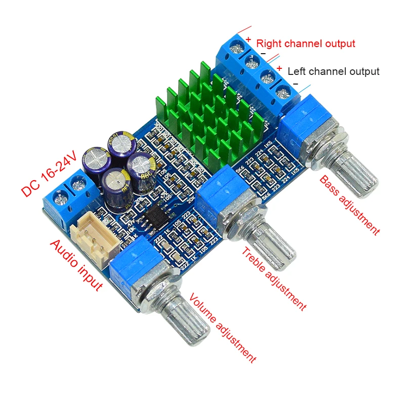 Aiyima TPA3116 аудио усилитель доска 50 Вт * 2 двухканальной Высокая Мощность Цифровые