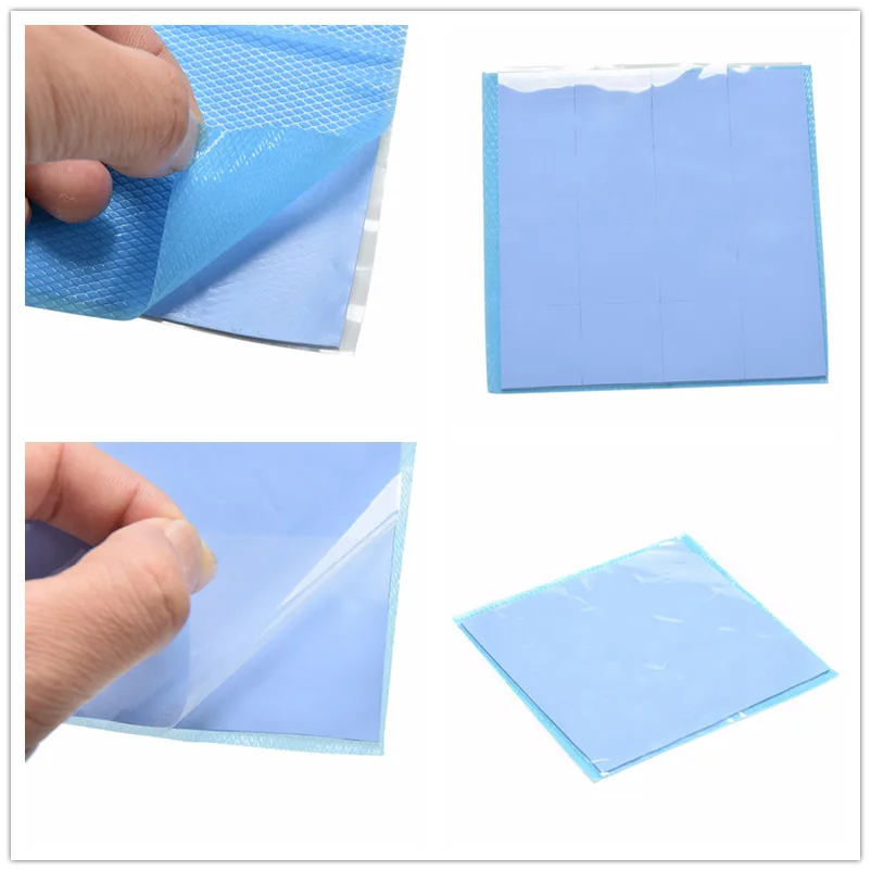 Горячая Распродажа 1 шт. синий процессор GPU радиатор охлаждения Проводящий