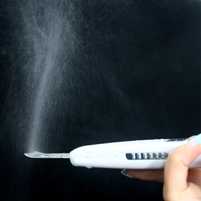 Ультразвуковой очиститель пор ультразвуковая терапия скребок для кожи