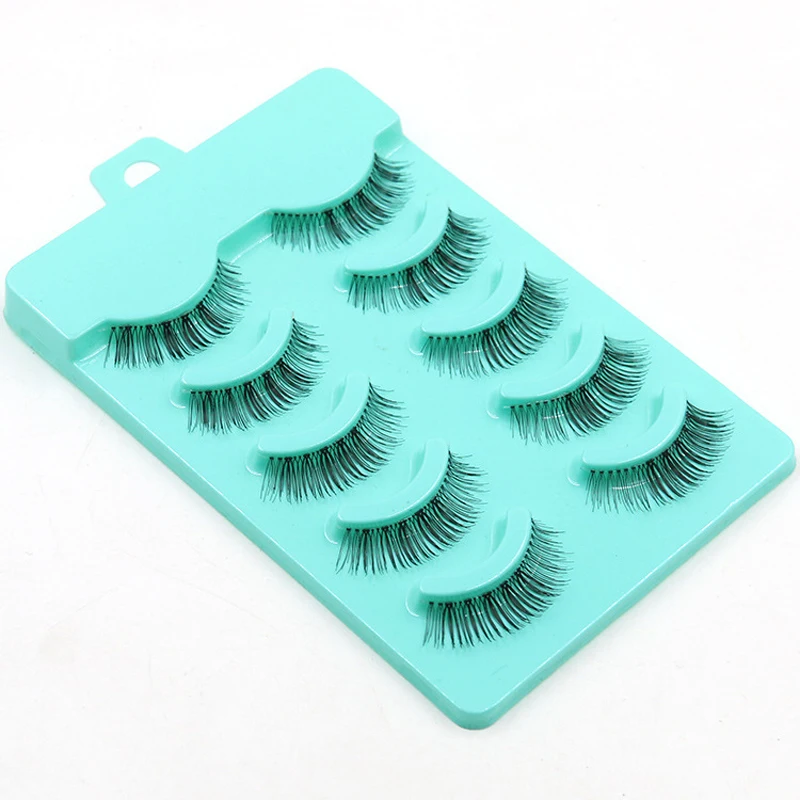 Натуральные неизолированные накладные ресницы YOKPN длинные ручной работы