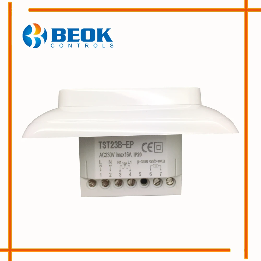 TST23B EP Электрический терморегулятор отопления регулятор температуры для теплого